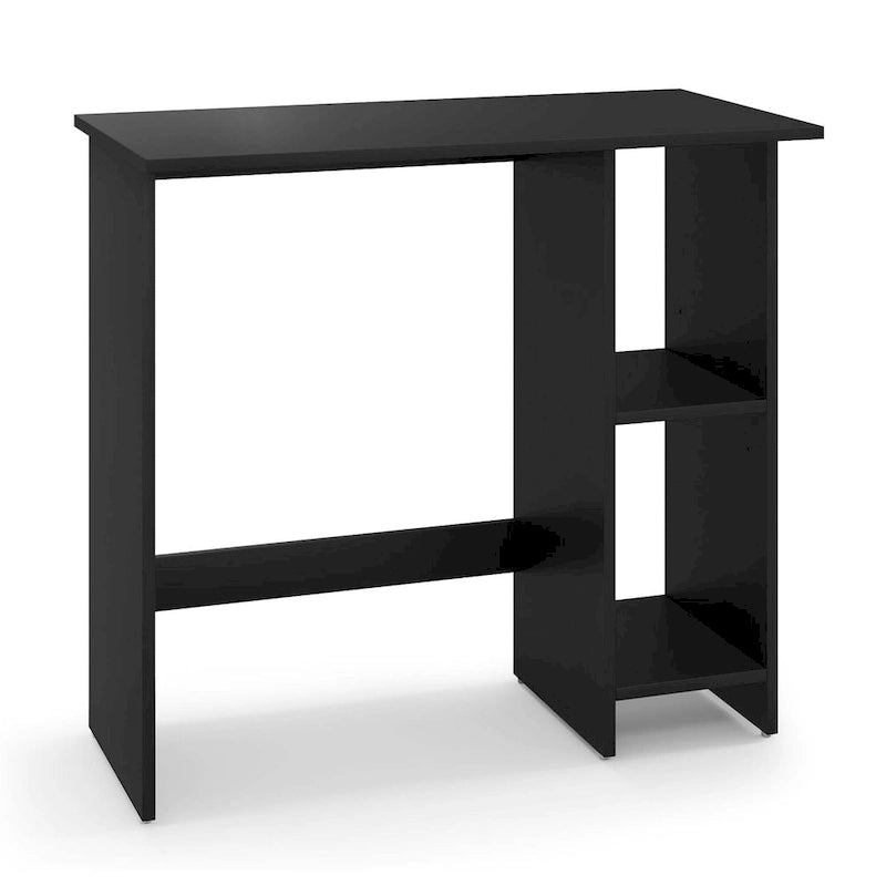 Small Computer Desk with Storage Modern Writing Desk with