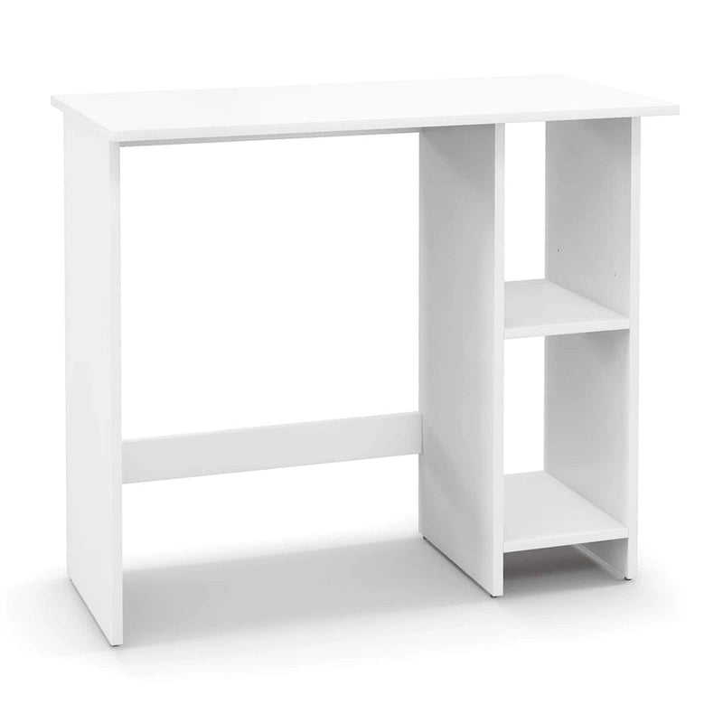 Small Computer Desk with Storage Modern Writing Desk with