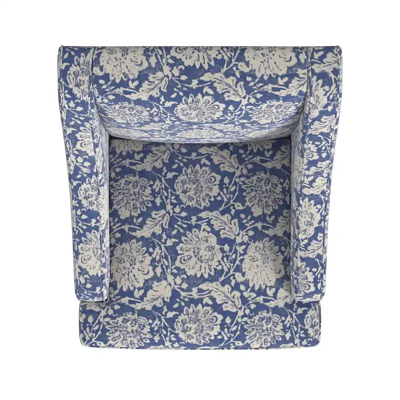 Upholstered Swoop Arm Chair