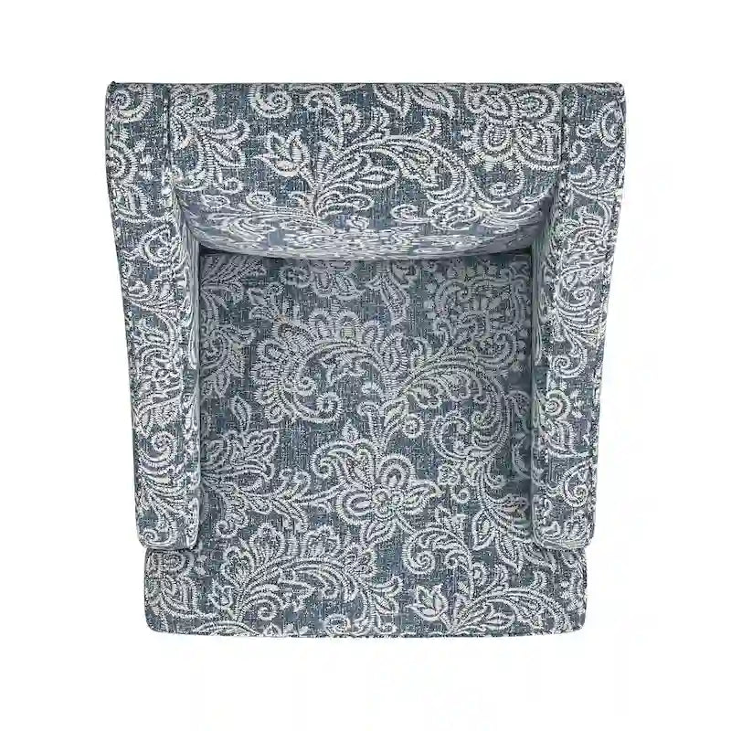 Upholstered Swoop Arm Chair