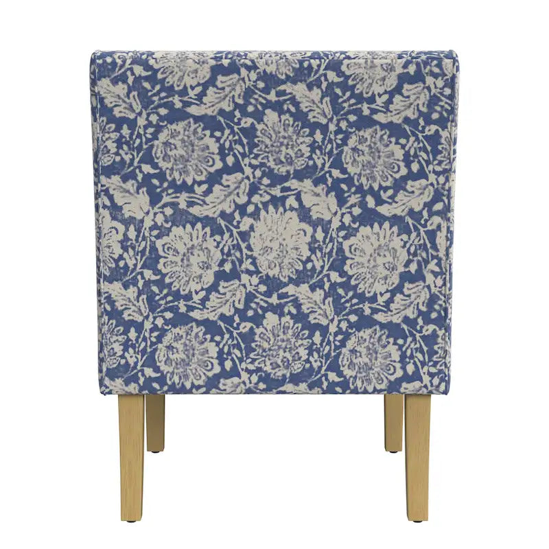 Upholstered Swoop Arm Chair