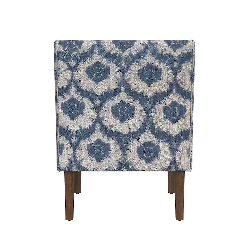 Upholstered Swoop Arm Chair