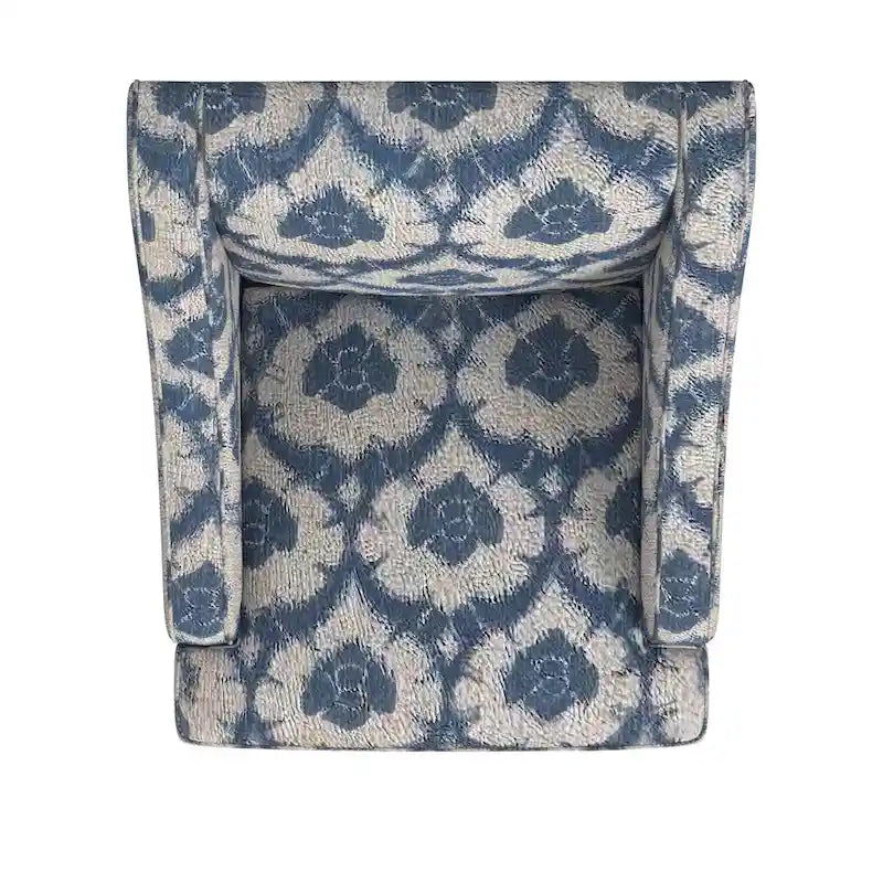 Upholstered Swoop Arm Chair