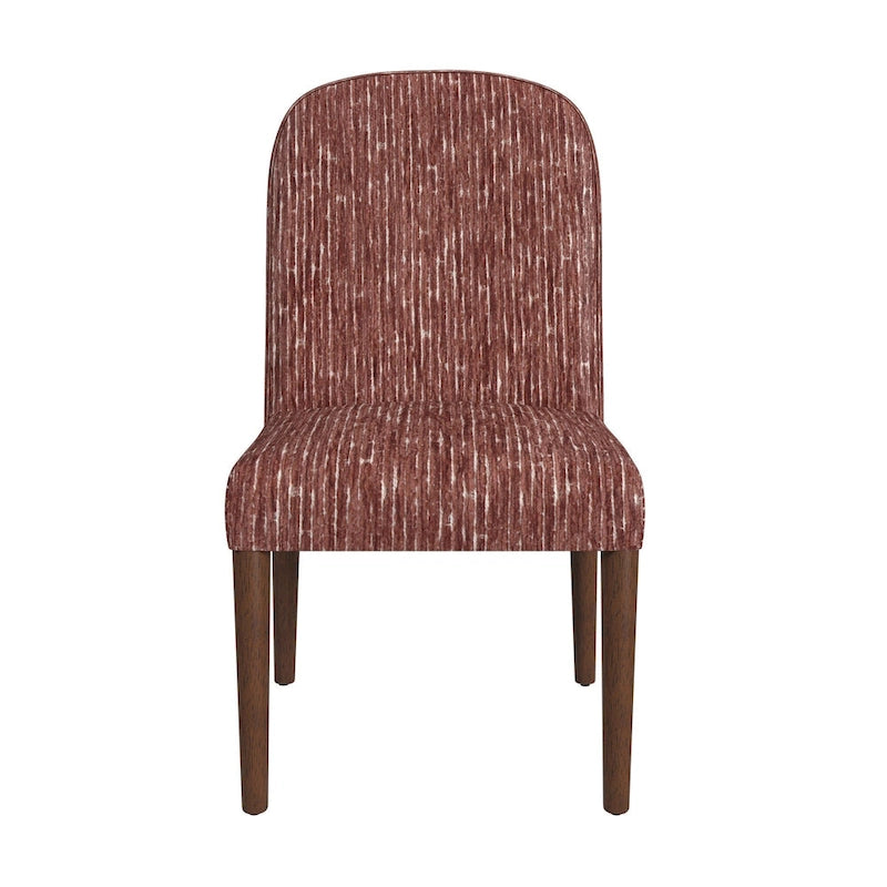 Rounded back Upholstered Dining chair-Single Pack