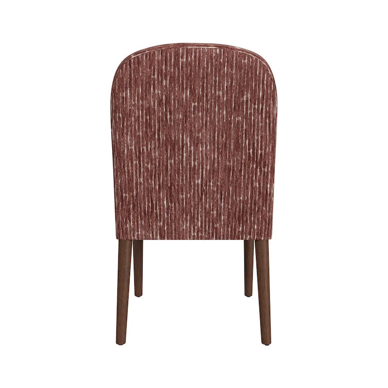 Rounded back Upholstered Dining chair-Single Pack