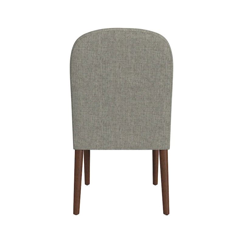 Rounded back Upholstered Dining chair-Single Pack