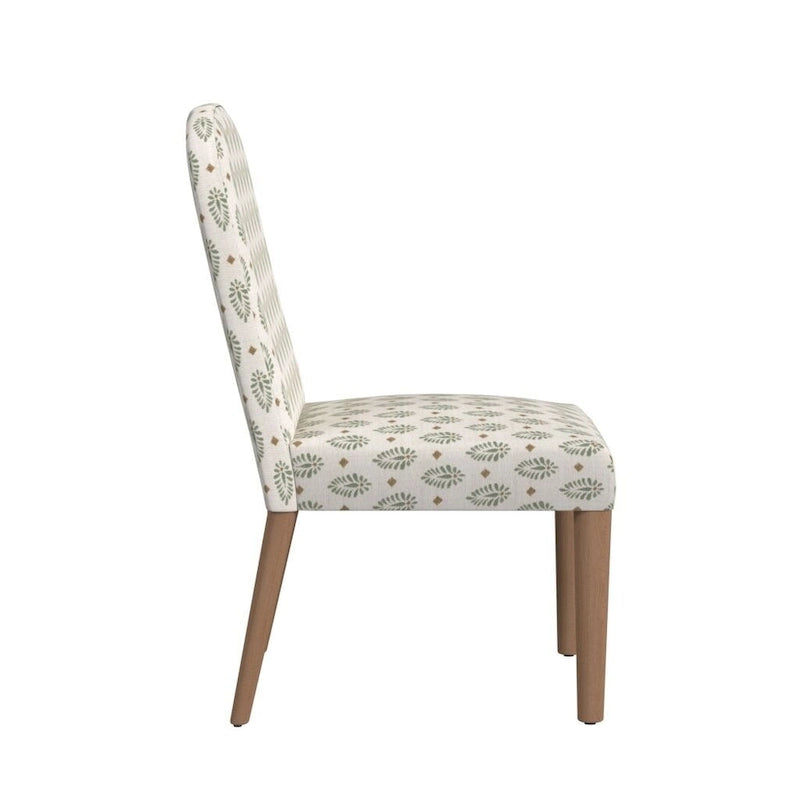 Rounded back Upholstered Dining chair-Single Pack