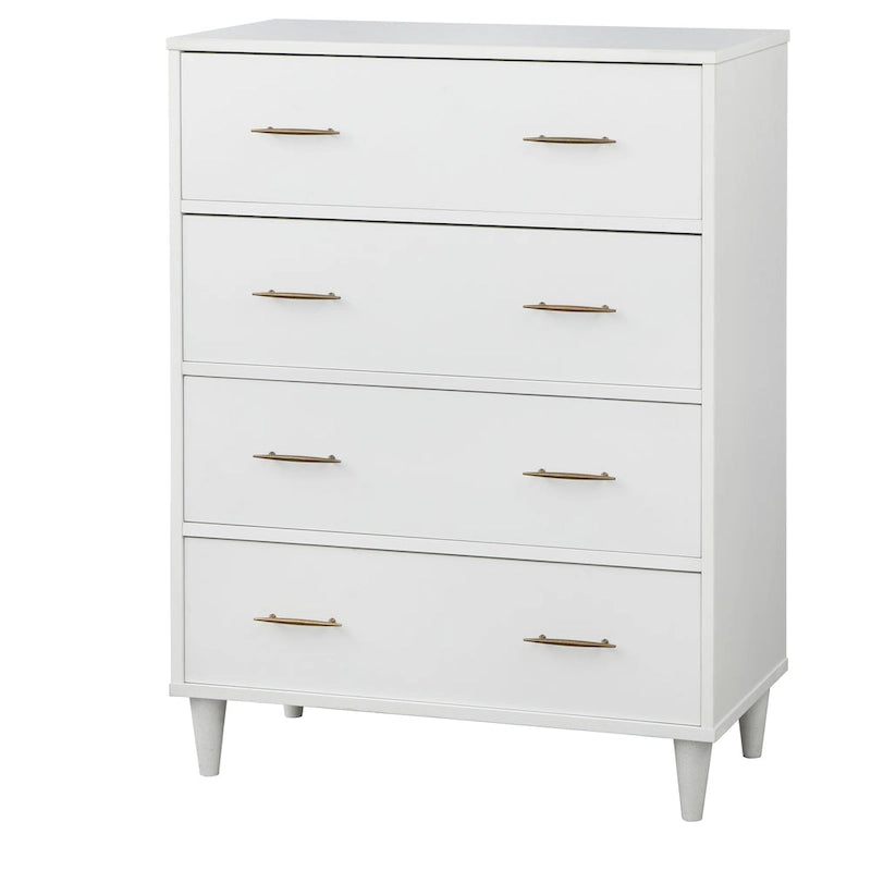 4-Drawer Mid-Century Modern Chest