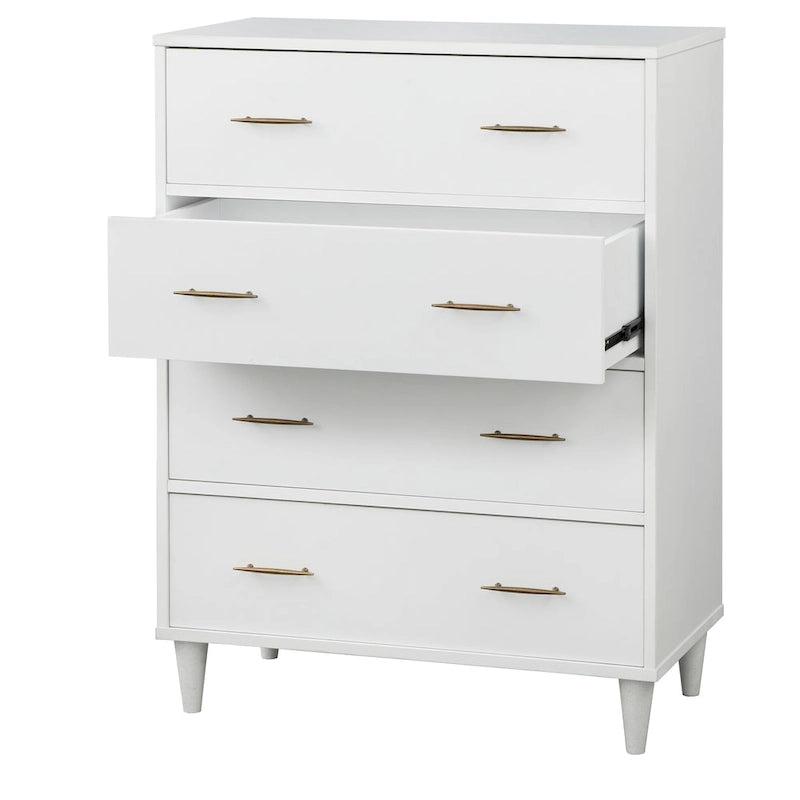 4-Drawer Mid-Century Modern Chest