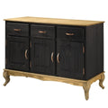 Wood Buffet Sideboard Green