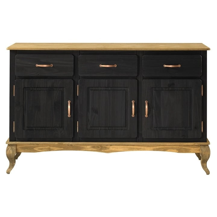 Wood Buffet Sideboard Green