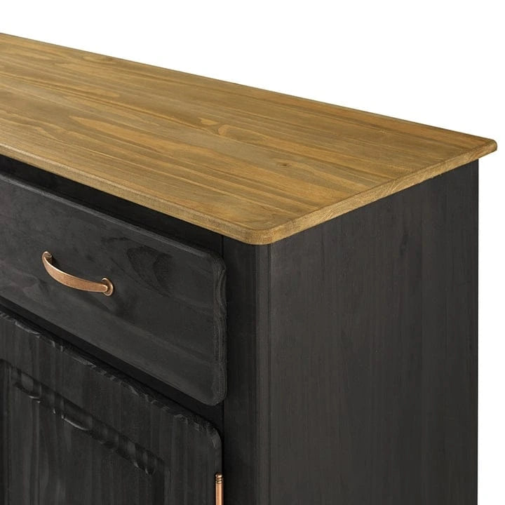 Wood Buffet Sideboard Green