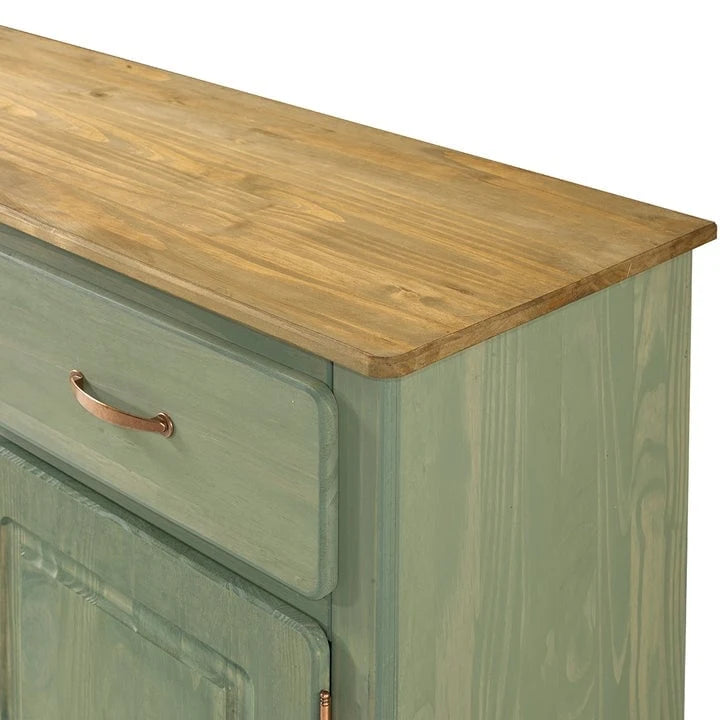 Wood Buffet Sideboard Green