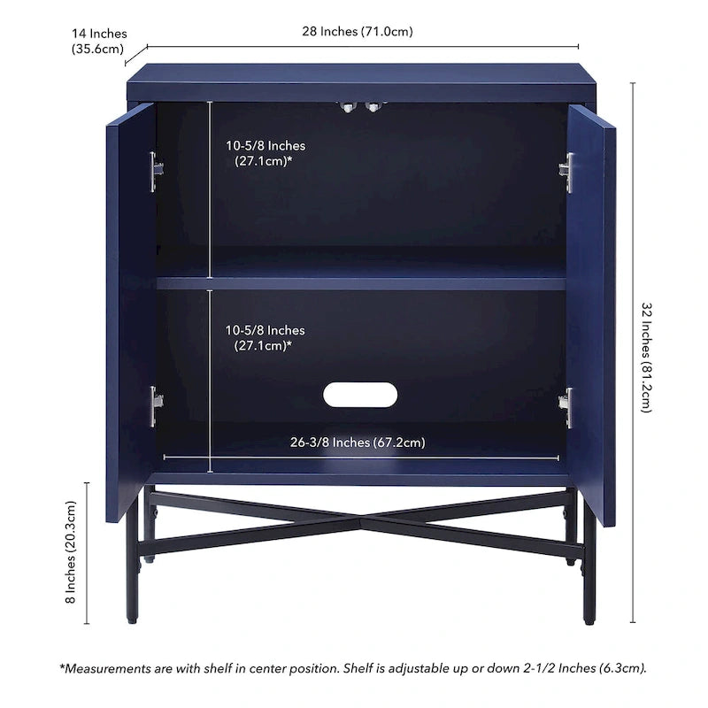 28 Wide Rectangular Accent Cabinet - 28 Wide