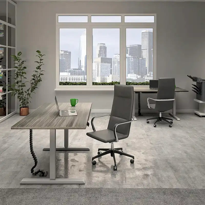 Bridgeport E-Lift Adjustable Height Pro-Desk