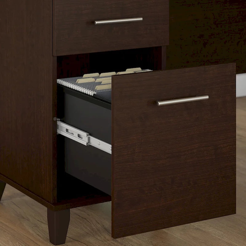 72W 3 Position Sit to Stand L Shaped Desk