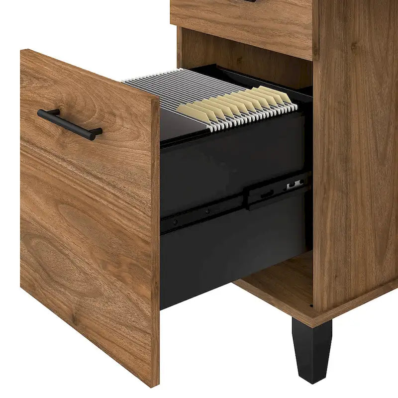 72W 3 Position Sit to Stand L Shaped Desk