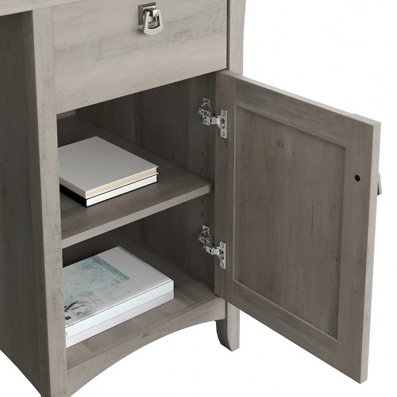3-piece Desk, Cabinet, and Bookcase Set