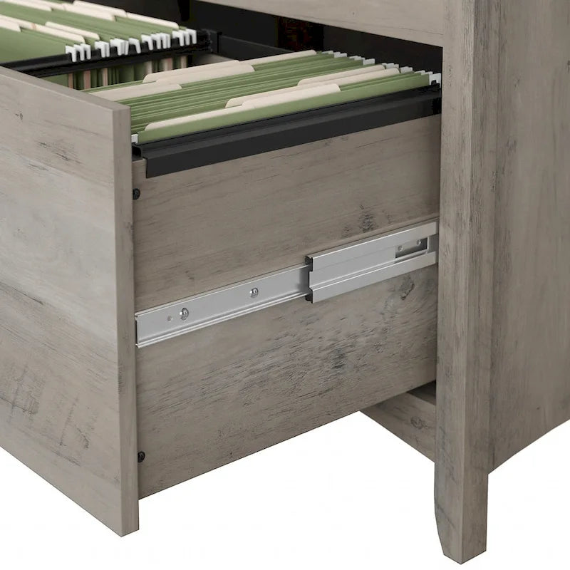 3-piece Desk, Cabinet, and Bookcase Set
