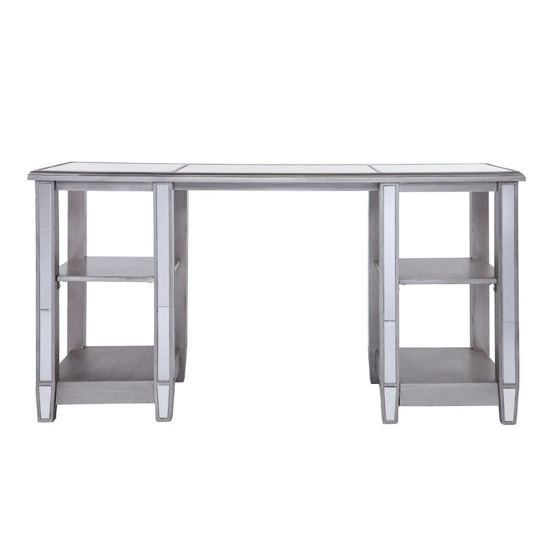 Mirrored Office Computer Desk