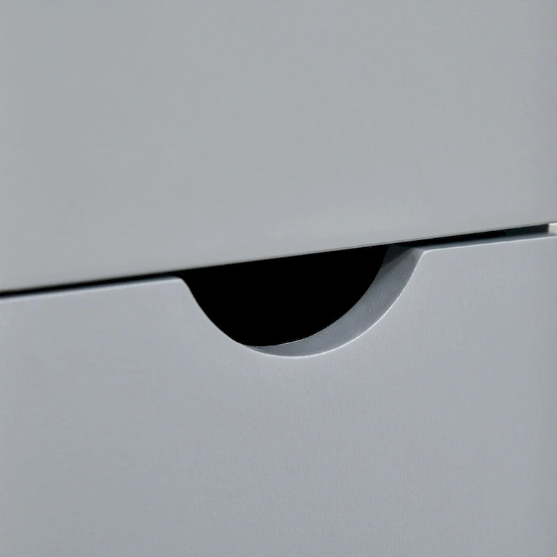 Bathroom Tower Storage Cabinet - 6 W x 13 D x 55.25 H