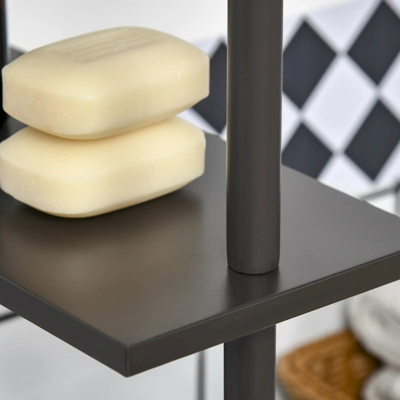 Bathroom Tower Storage Cabinet - 6 W x 13 D x 55.25 H