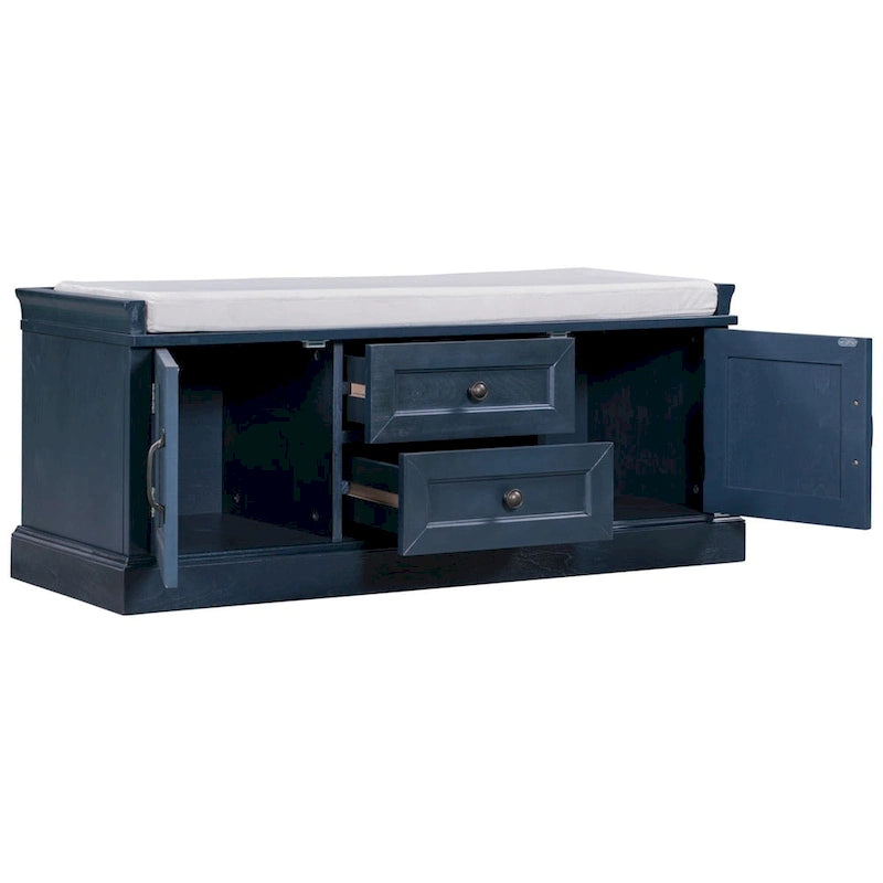 Storage Bench with Removable Cushion
