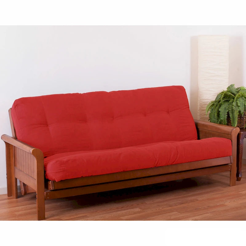 7-inch Thick Twill Futon Mattress (Twin, Full, or Queen)