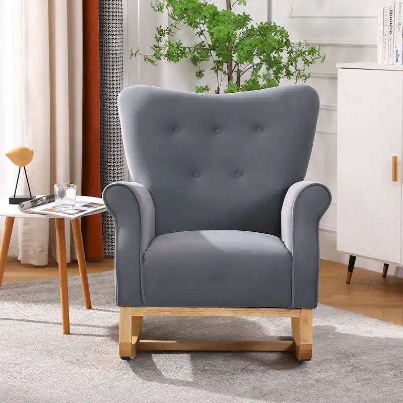 Shakeable high back living room single sofa chair