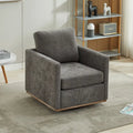 Mid Century Modern Swivel Accent Chair, 360 Degree Swivel Armchair For Living Room, Bedroom