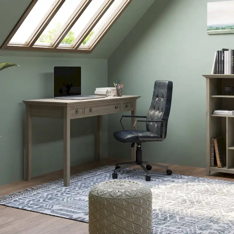 SOLID WOOD Transitional 54 inch Wide Desk