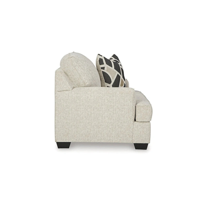 Beige Oversized Chair - 51 W x 40 D x 39 H