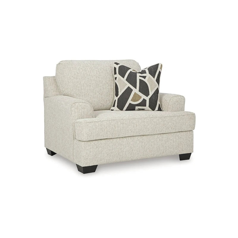 Beige Oversized Chair - 51 W x 40 D x 39 H